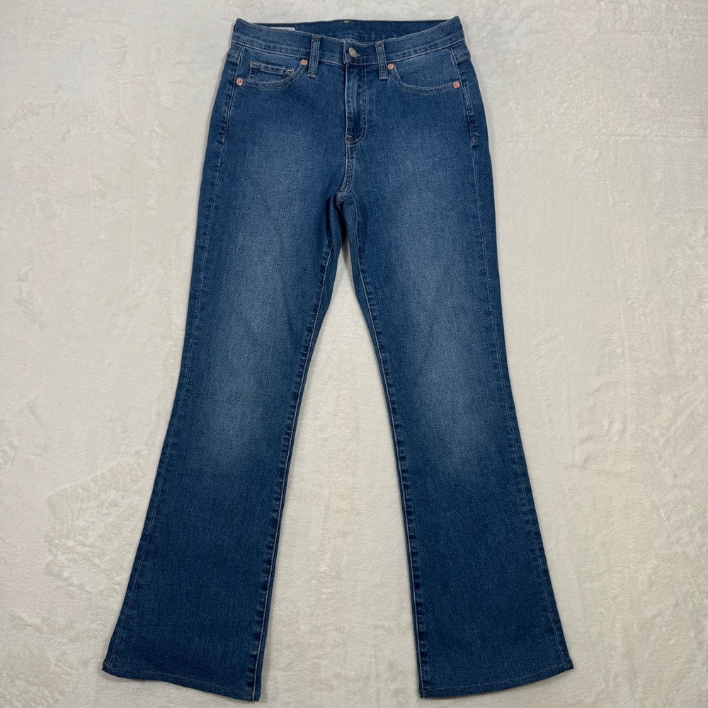 Gap Jeans Womens 27/4R Blue Baby Boot Mid Rise Stretch Denim Casual 11766